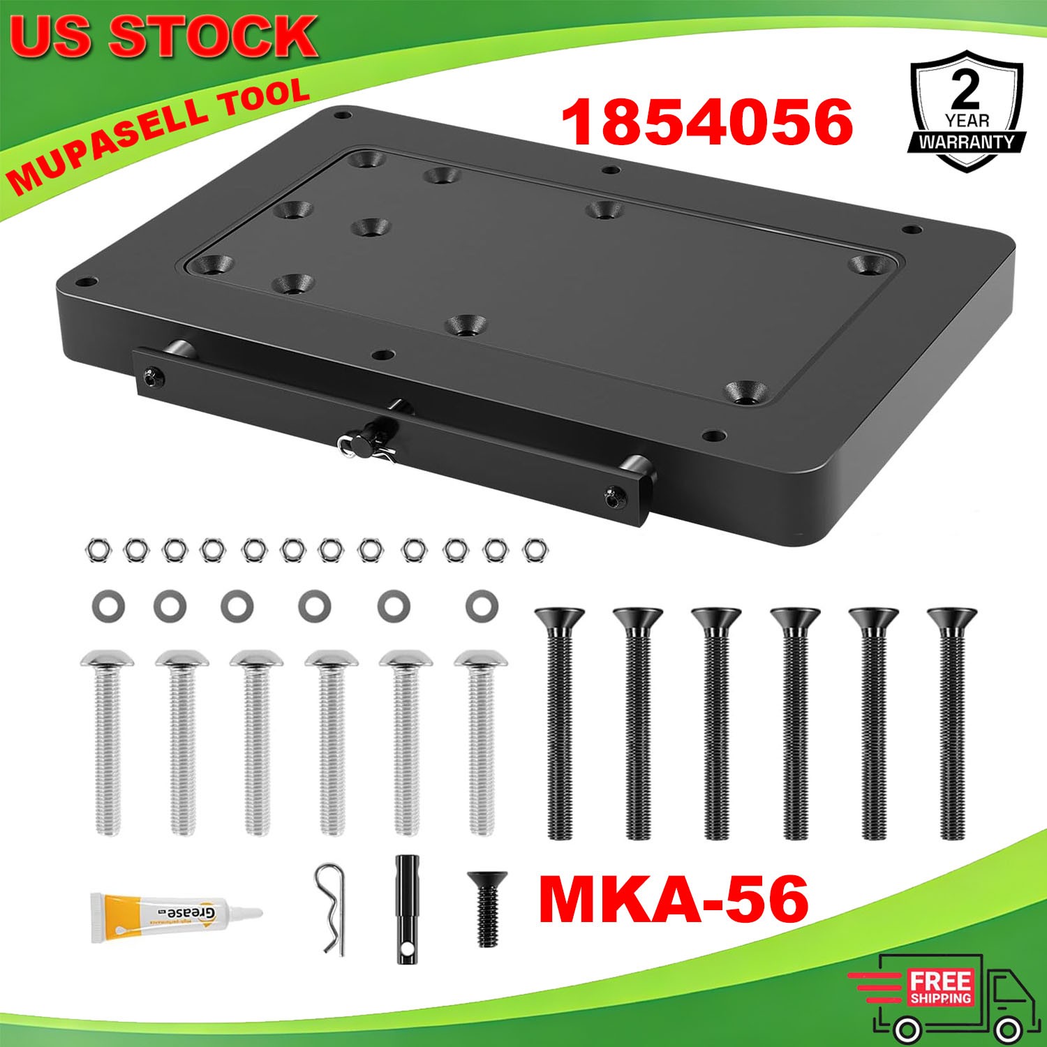 1854056 for Minn Kota Electric Steer Quest Motors MKA-56 Quick Release Bracket
