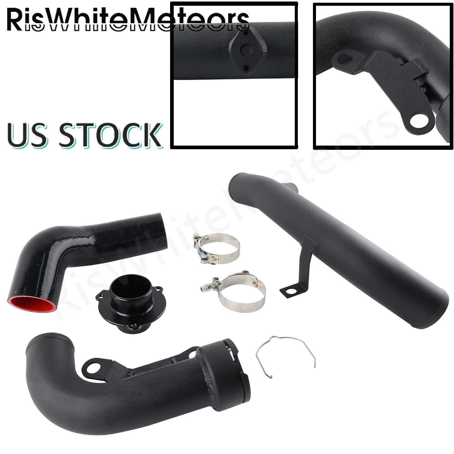 Turbo Discharge Pipe Conversion For VW R20 Golf Scirocco R 2006 Audi TTS FSI New