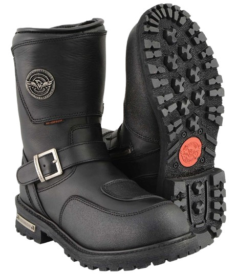 Milwaukee Men's Waterproof Boot Piping Gear Shift Guard MBM9071WP - Size 8EEE Milwaukee Men's Waterproof Boot Piping Gear Shift Guard MBM9071WP - Size 8EEE
