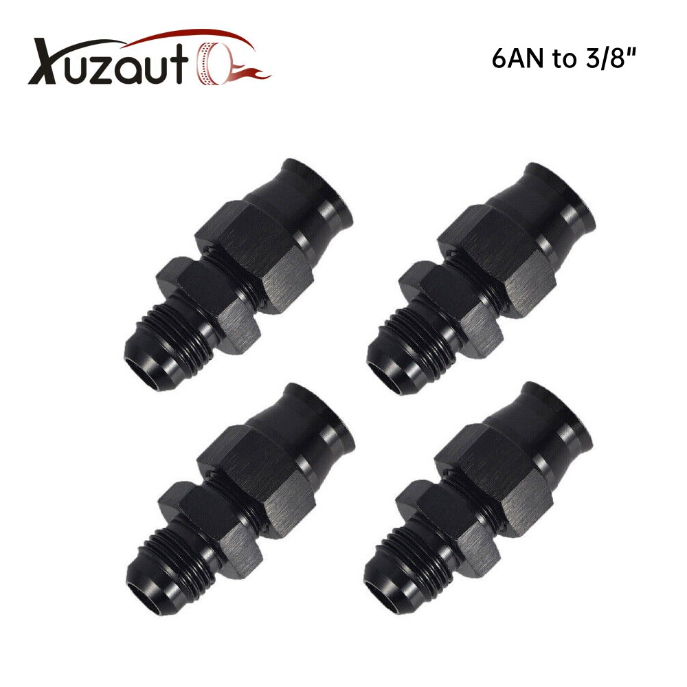 4Pcs 6AN To 3/8