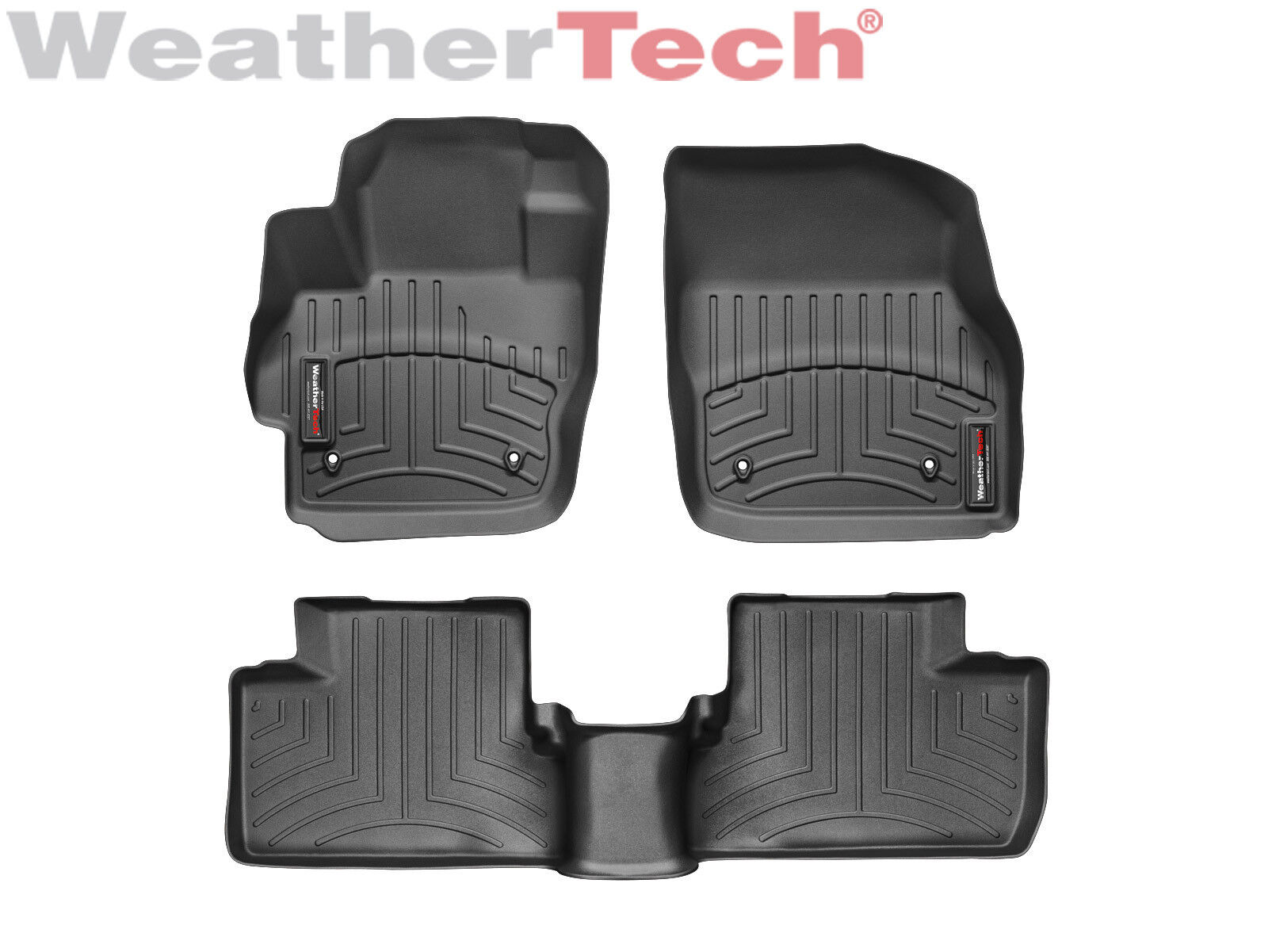 WeatherTech DigitalFit FloorLiner Floor Mat for Mazda3 - 2010-2013 - Black