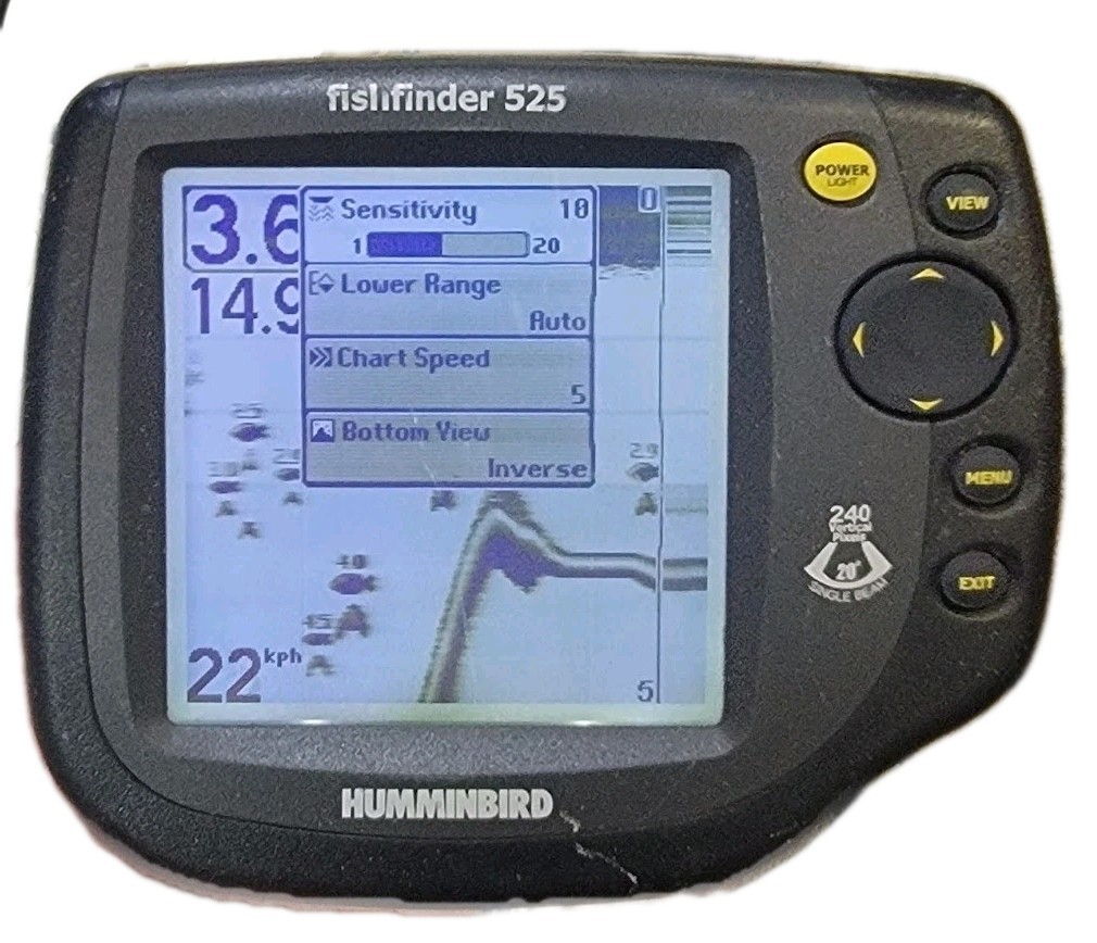 Humminbird Fishfinder 525 Head Unit Sonar Marine Boat *30 DAY WARRANTY* Humminbird Fishfinder 525 Head Unit Sonar Marine Boat *30 DAY WARRANTY*