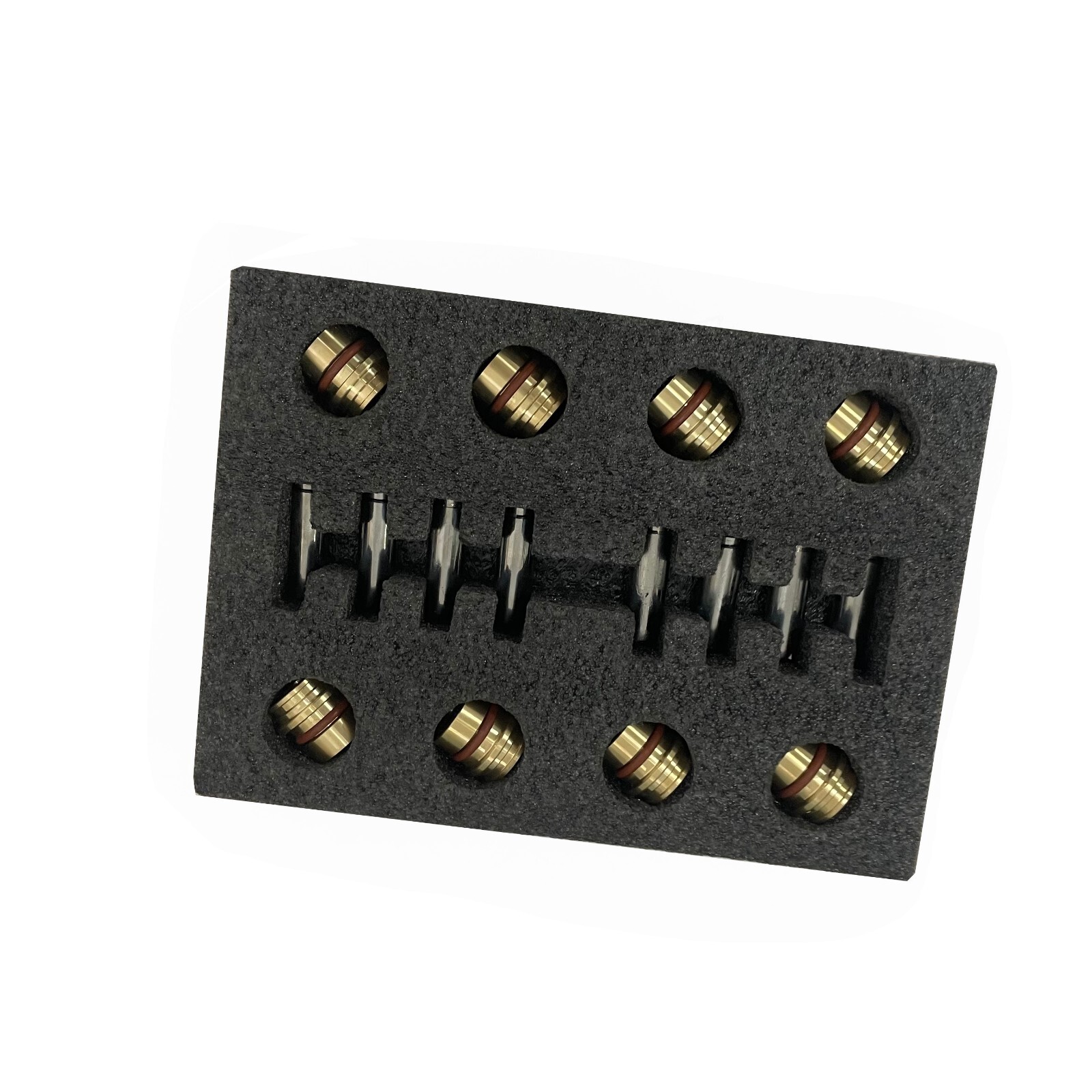 8Pcs Valve Plunger Kits Fits For Caterpillar 216B,226B,232B,236B,242B,246B,252B