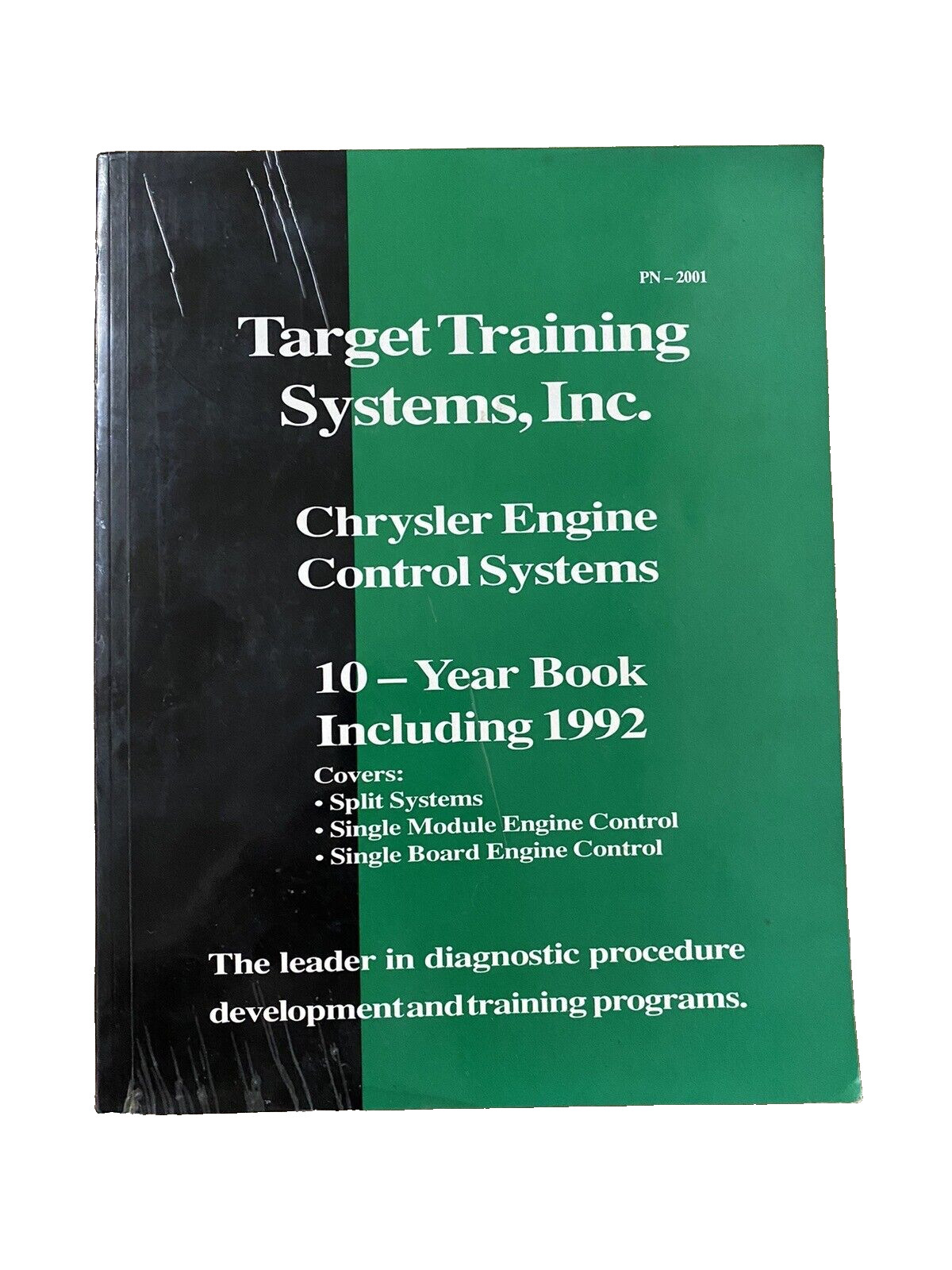 Target Training Systems, Inc. PN-2001 Chrysler Engine Control Systems 1983-1992