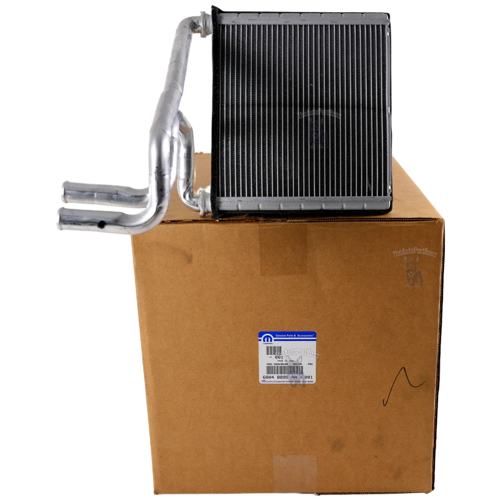 Heater Core Genuine Mopar 68048895AA Heater Core Genuine Mopar 68048895AA
