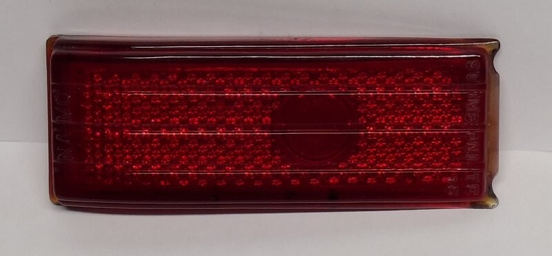 NOS 1941-1948 NASH Taillight Lens Coupe Convertible Trunkback Sedan Horizontal