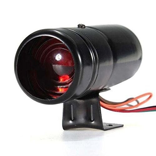 ESUPPORT Red Led Adjustable Tachometer Rpm Tacho Gauge Shift Light 1000-11000