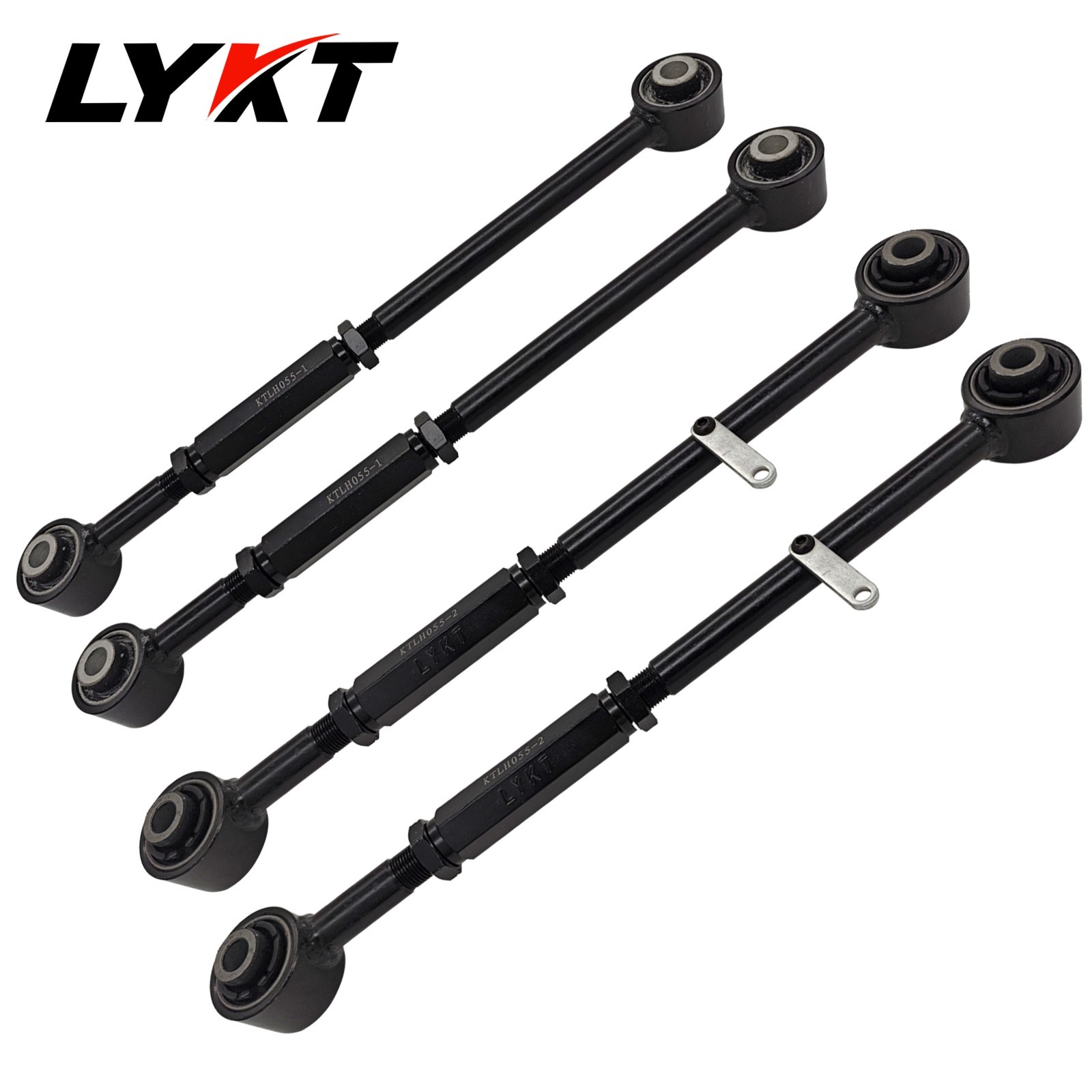 LYKT4pcs Adjustable Arms Alignment Rear Camber&Toe Kit for Land Rover Evoque、LR2