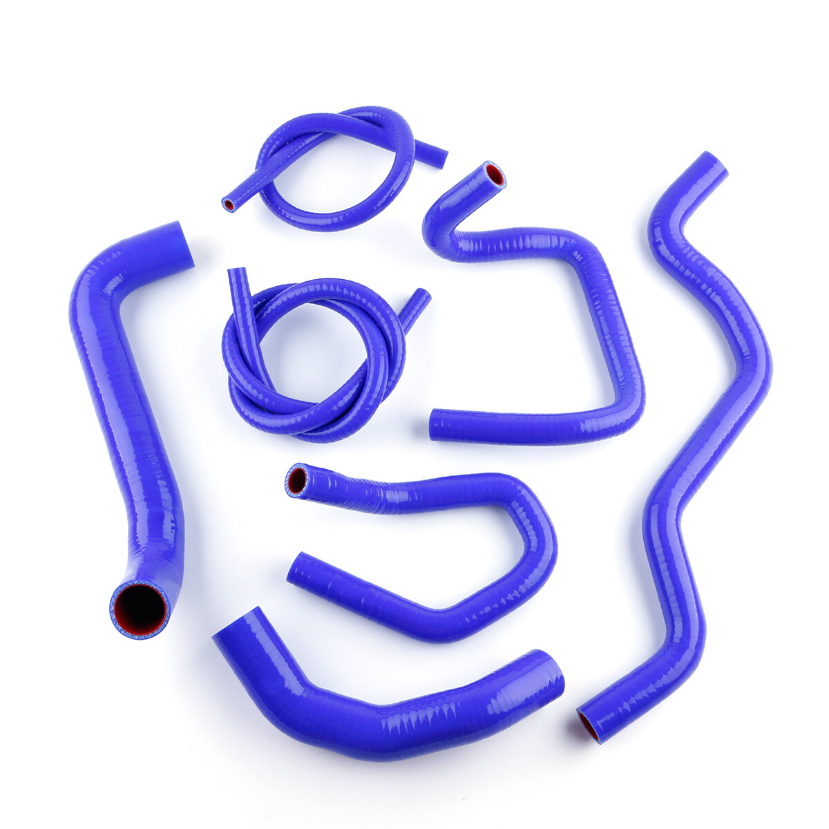 Silicone Radiator Hose Kit For Ford Falcon BA BF XR6 Turbo Blue