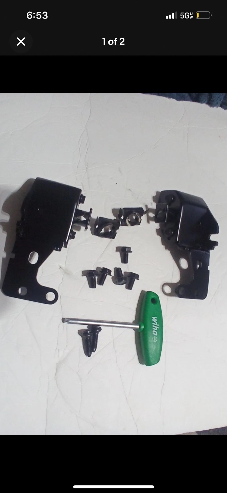 96-02 BMW Z3 HARD TOP MOUNTING BRACKET SET 96-02 BMW Z3 HARD TOP MOUNTING BRACKET SET