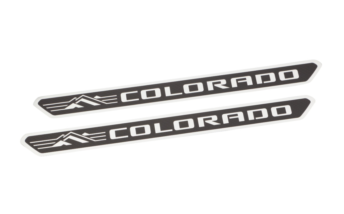 2023-2026 Chevrolet Colorado Front Door Sill Plates with Script GM OEM 84937996