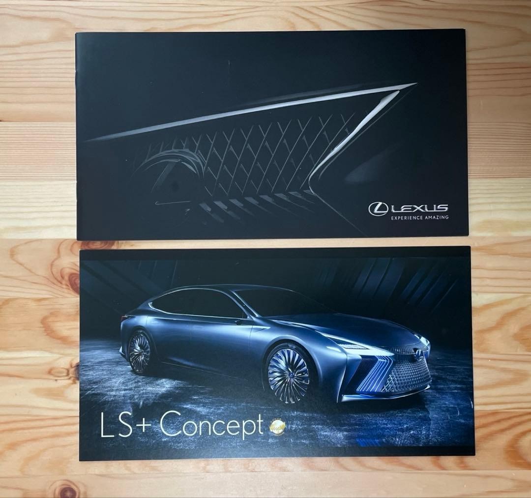 Lexus LS+ Concept Car 2 Brochure Set Experience Amazing Japanese Catalog Japan