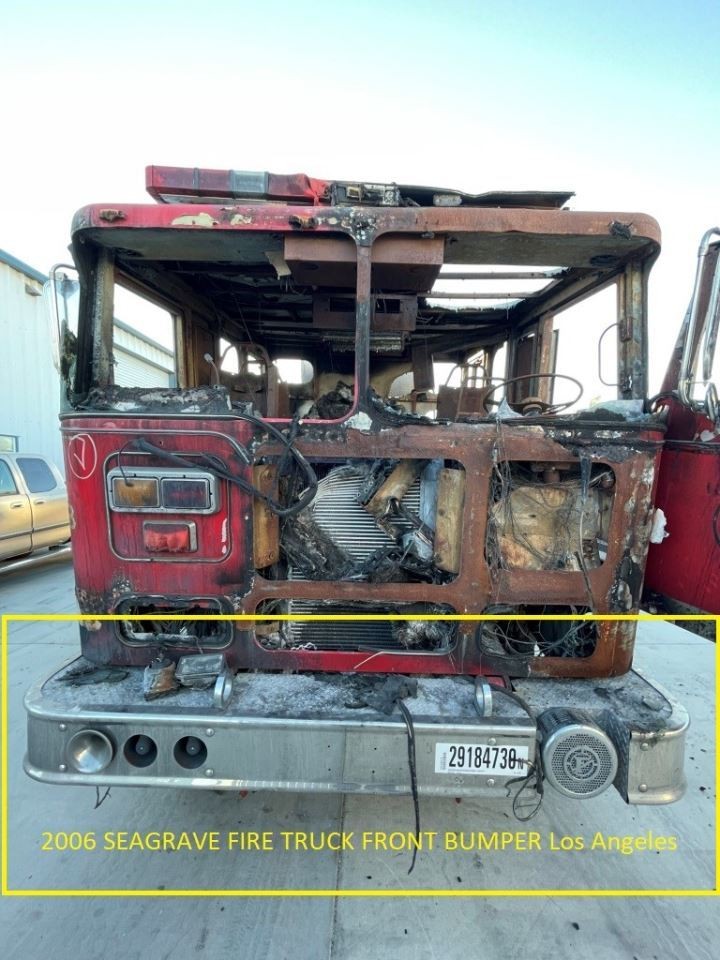 USED 2006 SEAGRAVE FIRE TRUCK   FRONT BUMPER Los Angeles