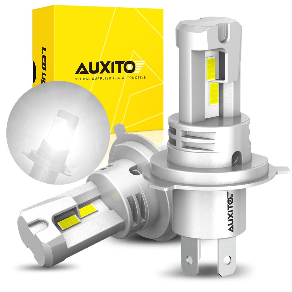2PCS H4 9003 Super White Kit 30000LM LED Bulbs Headlight High Low Beam 6500K