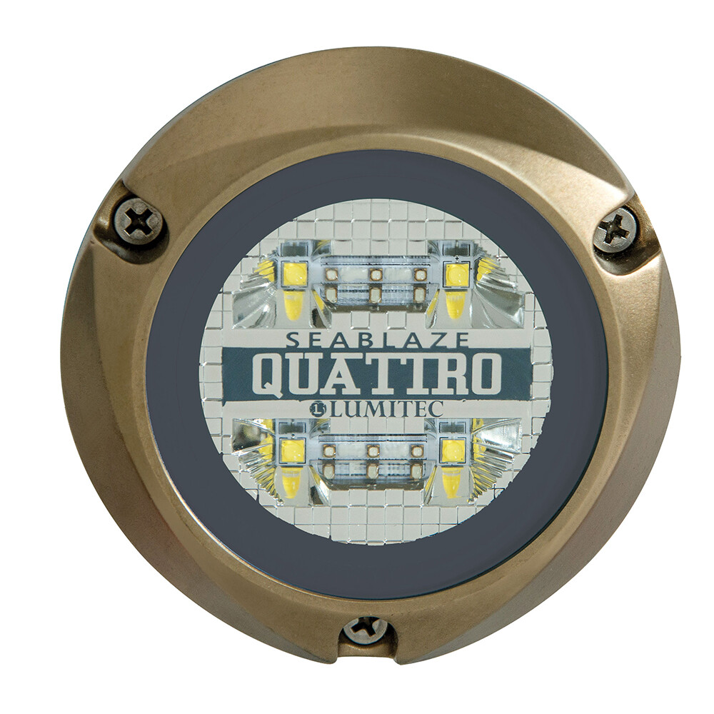 Lumitec SeaBlaze Quattro LED Underwater Light - Spectrum - RGBW  101510