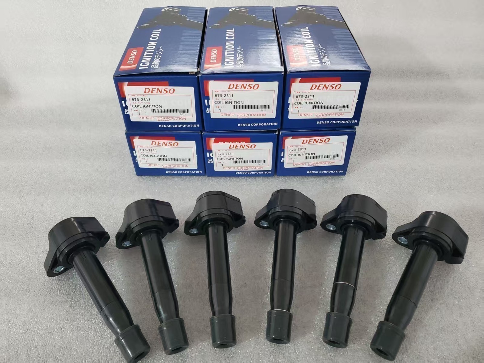 6PCS New Denso Ignition Coils 673-2311 For Honda Accord Odyssey 2008-2017 6PCS New Denso Ignition Coils 673-2311 For Honda Accord Odyssey 2008-2017