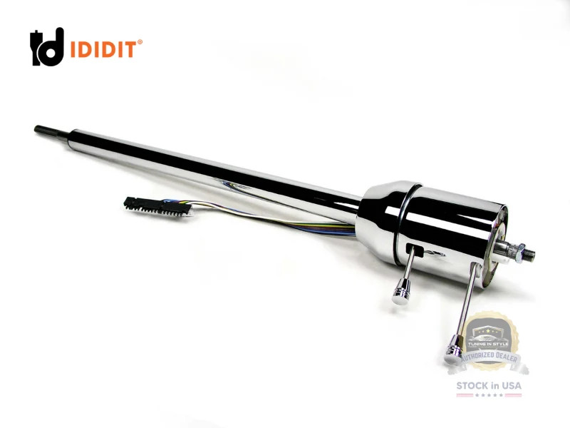 IDIDIT Steering Column Retrofit Tilt Floor Shift for 1963-66 Chevy Corvette