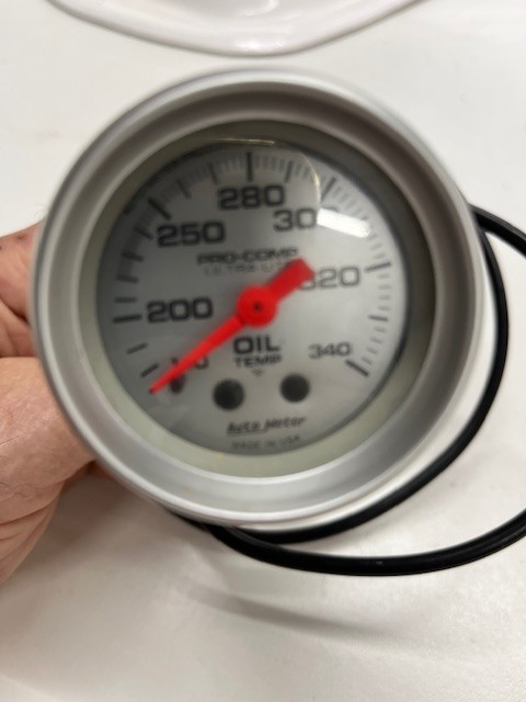 Autometer procomp Ultra lite oil tempurature gauge