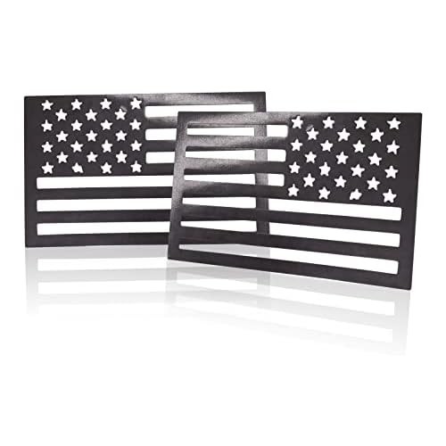 2PCS American Flag Magnet for Car and Truck, Magnetic USA Flag Decal