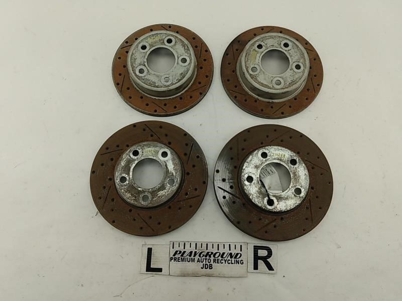 Ford Mustang SN95 Set Of Rotor Disc Brake Aftermarket Drilled & Slotted 94-04  