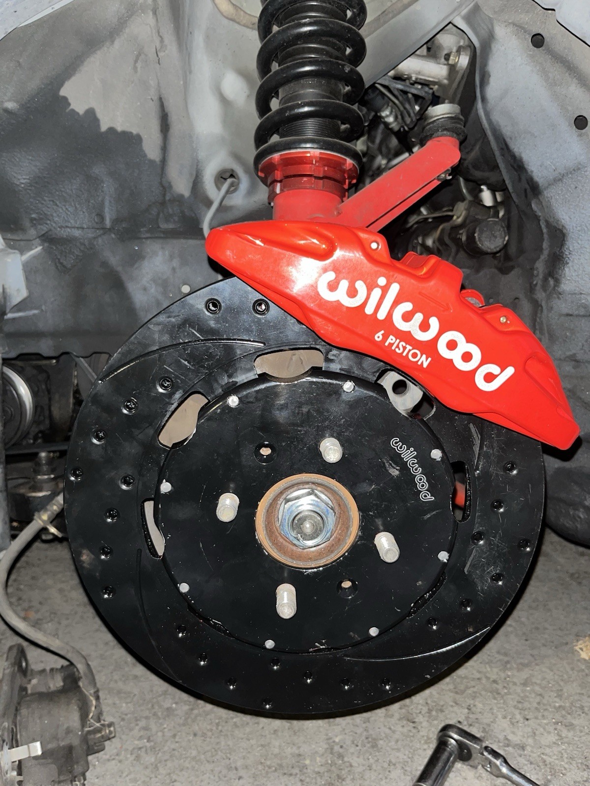 Wilwood Forged Dynapro 6 Big Brake Front Brake Kit for Acura Integra/Honda Civic