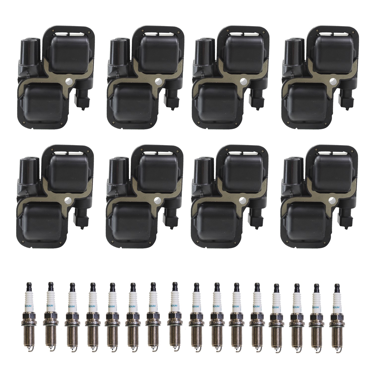 Bosch Ignition Coils and Denso Spark Plugs Kit for Mercedes-Benz SLR McLaren
