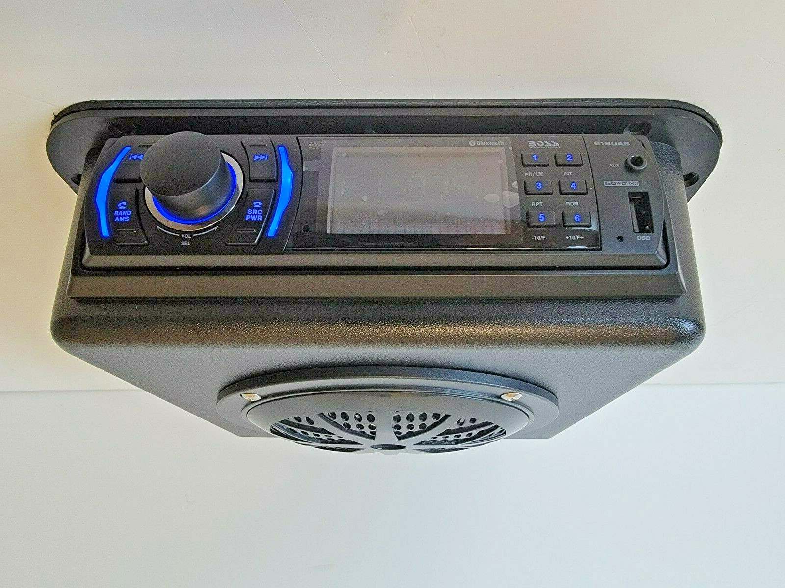 Golf Cart Overhead Stereo Radio Console Bluetooth EZ GO Club Car Yamaha Cushman Golf Cart Overhead Stereo Radio Console Bluetooth EZ GO Club Car Yamaha Cushman