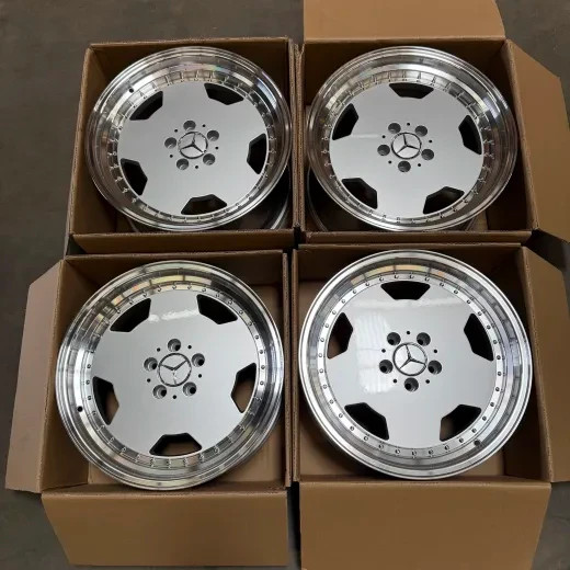 New Set of 18 Inch Rims Wheels 18x8 +25 18x9 +30 (5x112) CB:66.6 Fits Mercedes New Set of 18 Inch Rims Wheels 18x8 +25 18x9 +30 (5x112) CB:66.6 Fits Mercedes