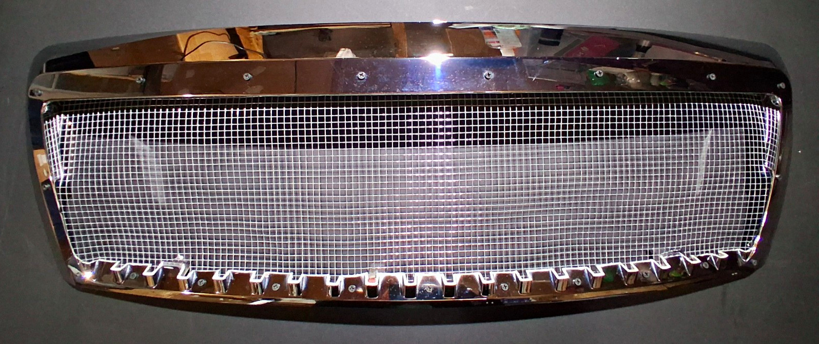 2006-2011 Mercury Grand Marquis Custom Chrome Grille. Hand Crafted 2006-2011 Mercury Grand Marquis Custom Chrome Grille. Hand Crafted