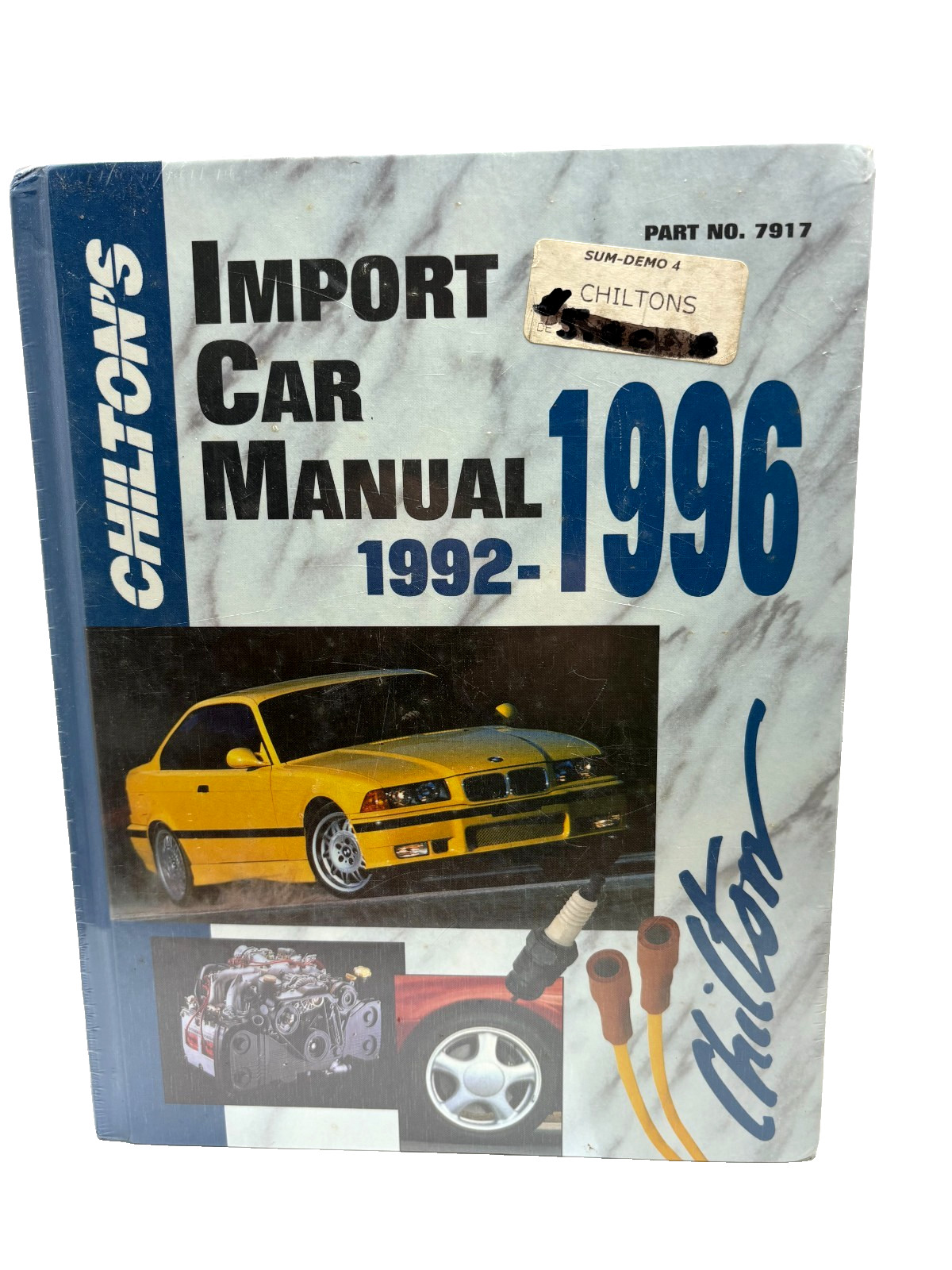 CHILTON\'S IMPORT CAR REPAIR MANUAL 1992-1996 SERVICE EDITION #7917 \ CHILTON\'S IMPORT CAR REPAIR MANUAL 1992-1996 SERVICE EDITION #7917 \