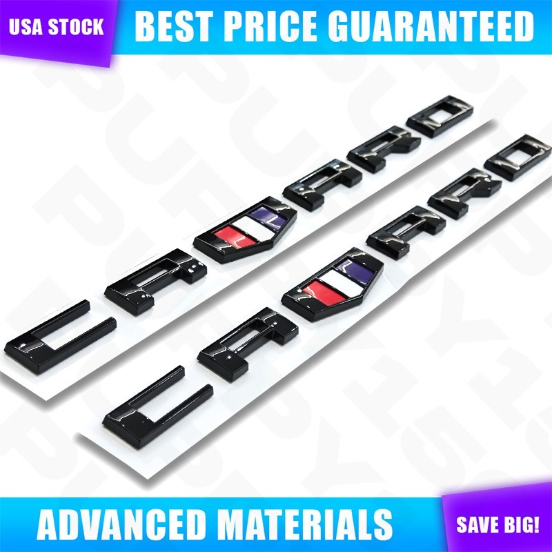 2007-2020 For Camaro Side Fender Letters Marker Emblem Badge RS SS ZL1 Z28 Sport