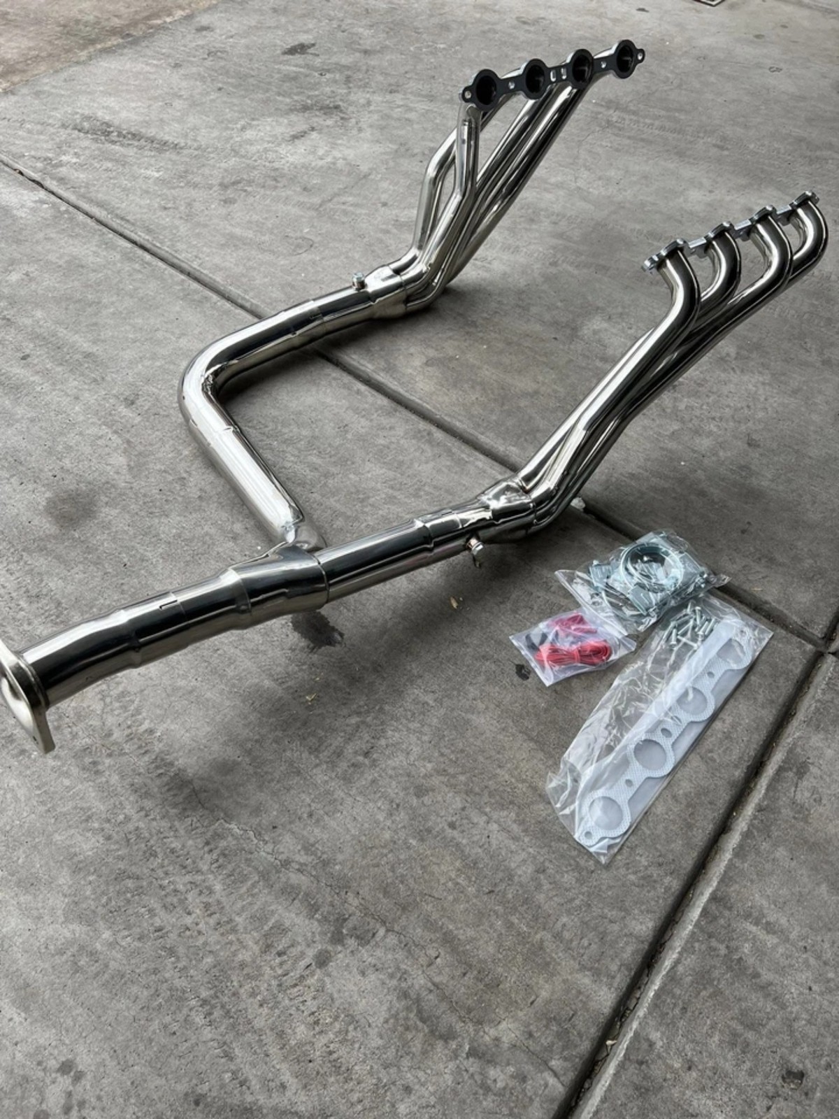 1 3/4 Long Tube Header w/Y-Pipe for 99-06 Vortec 4.8/5.3/6.0 for Chevy GMC Truck
