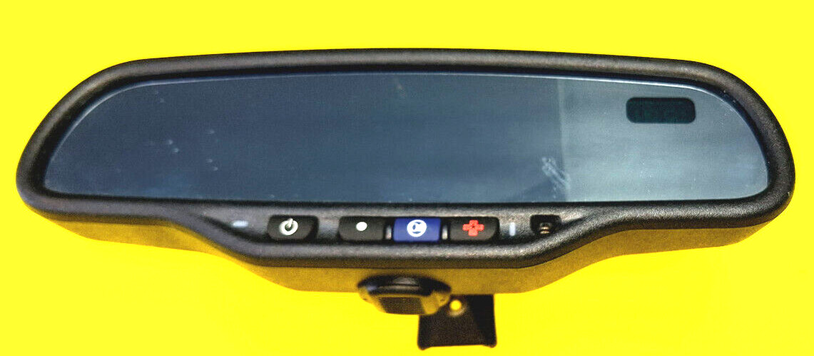 GM Cadillac OEM On Star GNTX-261 015322 Inside Rear View Mirror Auto Dim compass