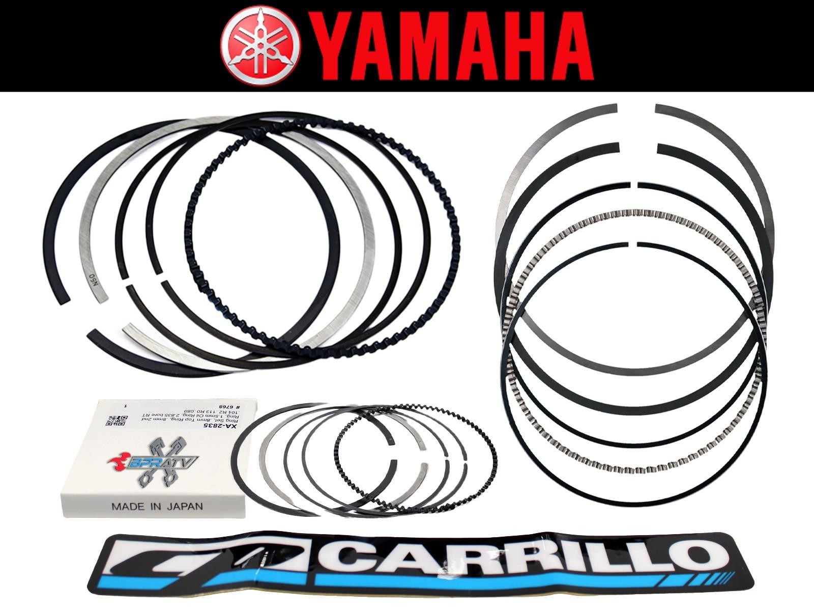 Yamaha YFZ450 YFZ 450 YFZ 450R YZ450F 95mm 95 mm Stock Bore CP Piston Rings Only