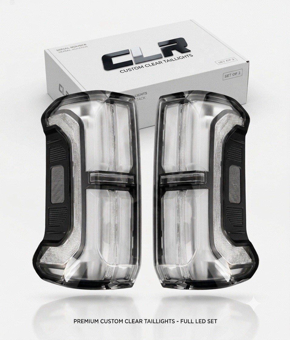 2024-2026 Toyota Tacoma All Clear Taillights OEM+