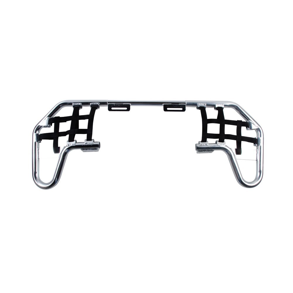 Tusk Comp Series Nerf Bars Silver with Black Webbing fits Yamaha Blaster 200 Tusk Comp Series Nerf Bars Silver with Black Webbing fits Yamaha Blaster 200