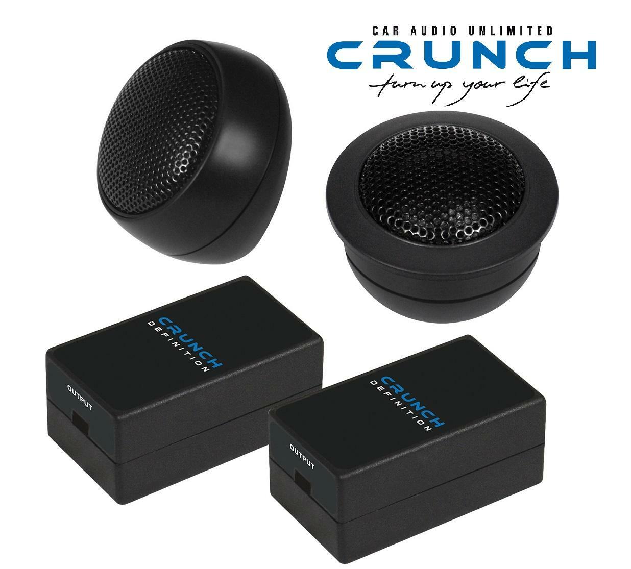 Crunch DST DEFINITION 25mm Fabric Neodymium Tweeter Tweeter 200 Watts - 1 Pair Crunch DST DEFINITION 25mm Fabric Neodymium Tweeter Tweeter 200 Watts - 1 Pair