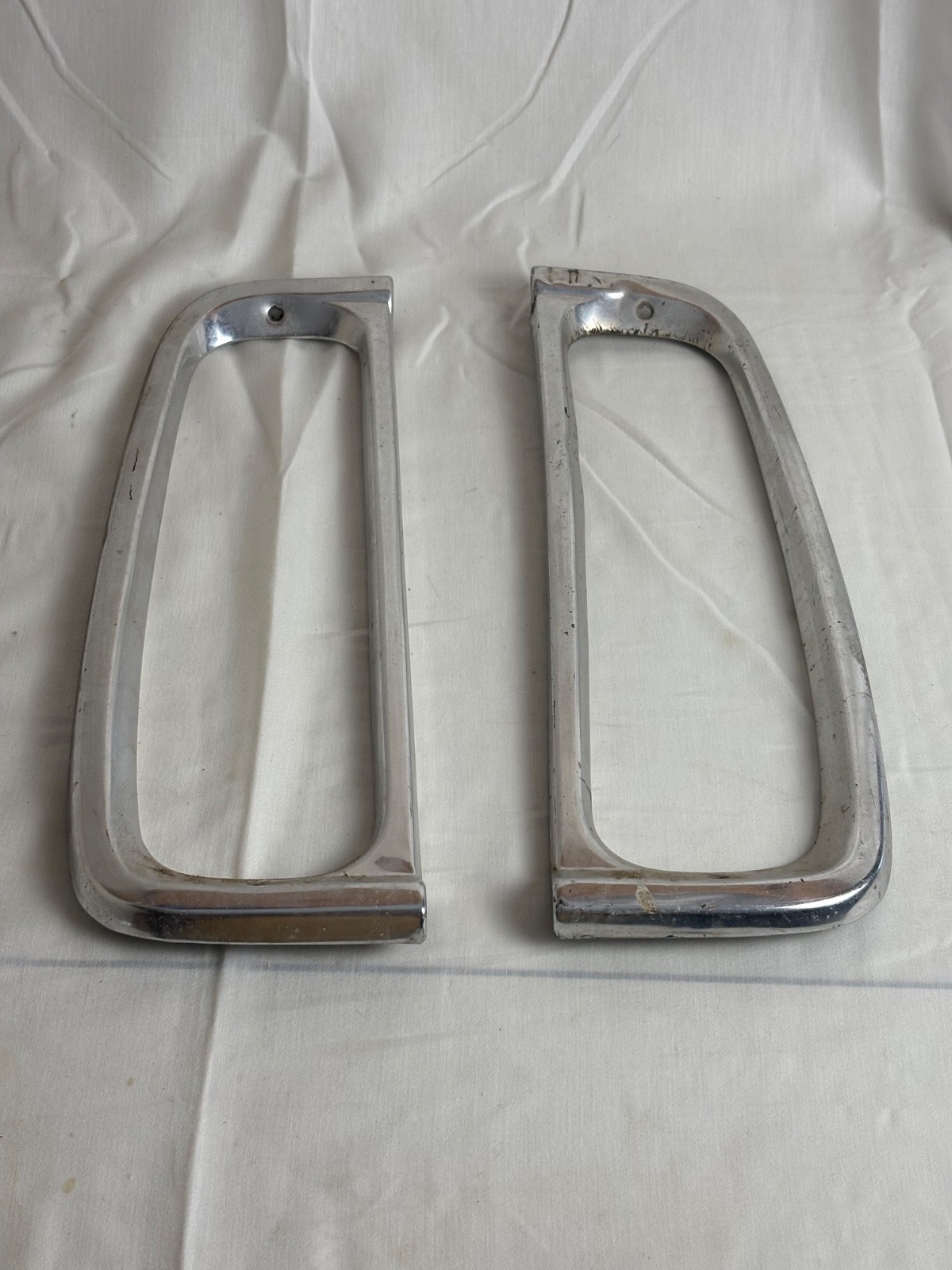 73-79 Ford Truck 78 79 Bronco Taillight bezels Pair 1973-1979 OEM
