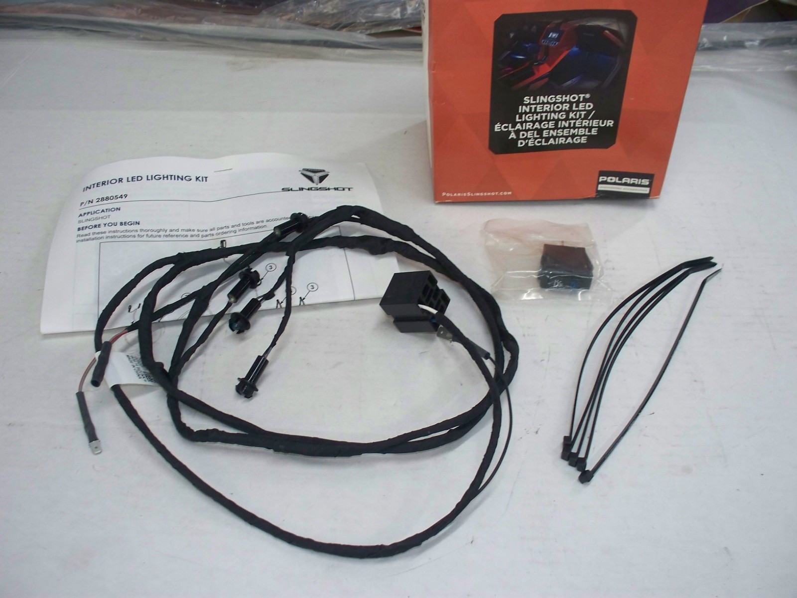 Polaris 2015-2019 Slingshot S SL SLR Interior LED Lighting Kit NEW OEM 2880549