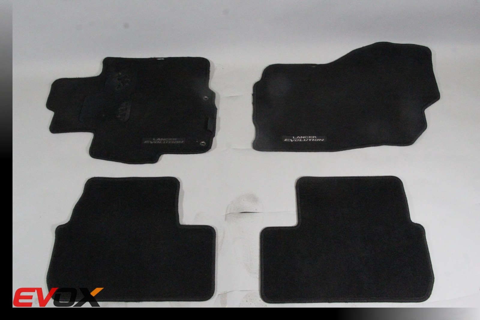 2008-2015 Mitsubishi Evolution X Rear Floor Mat Set Mats 08-15  OEM 82