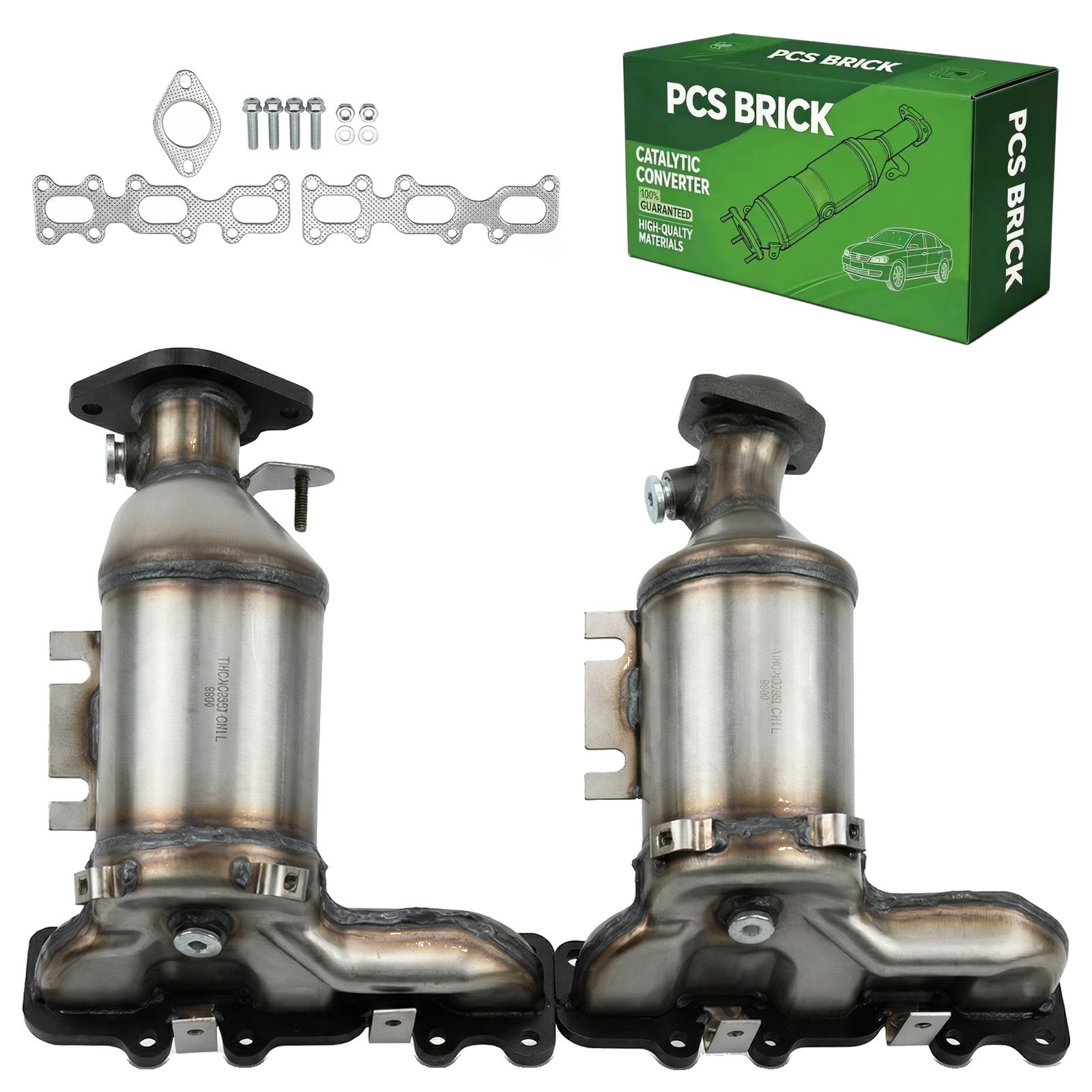 2PCS Front Catalytic Converter For 2013-2019 Ford Explorer/Flex/Taurus,  3.5L
