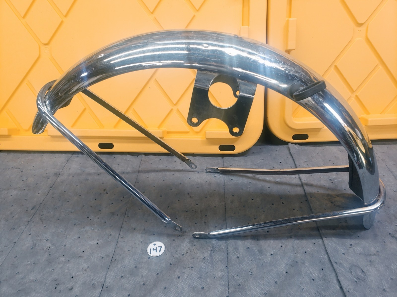 1973-1974 Suzuki GT250 Model L Front Fender OEM 53100-18100
