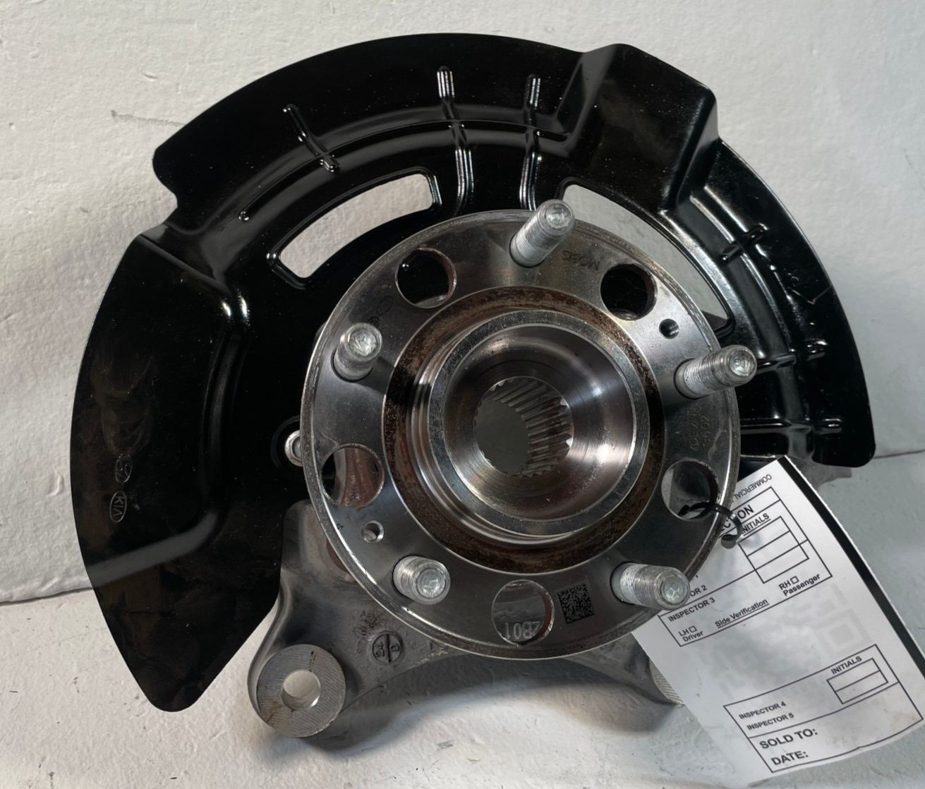 21-26 HYUNDAI SANTA FE FRONT RIGHT SIDE SPINDLE KNUCKLE W/ BEARING HUB # 109296