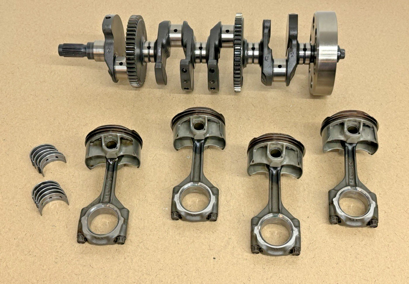06 07 2006 2007 Honda Cbr1000rr Engine Crankshaft Crank Shaft Rods Pistons 6k MI