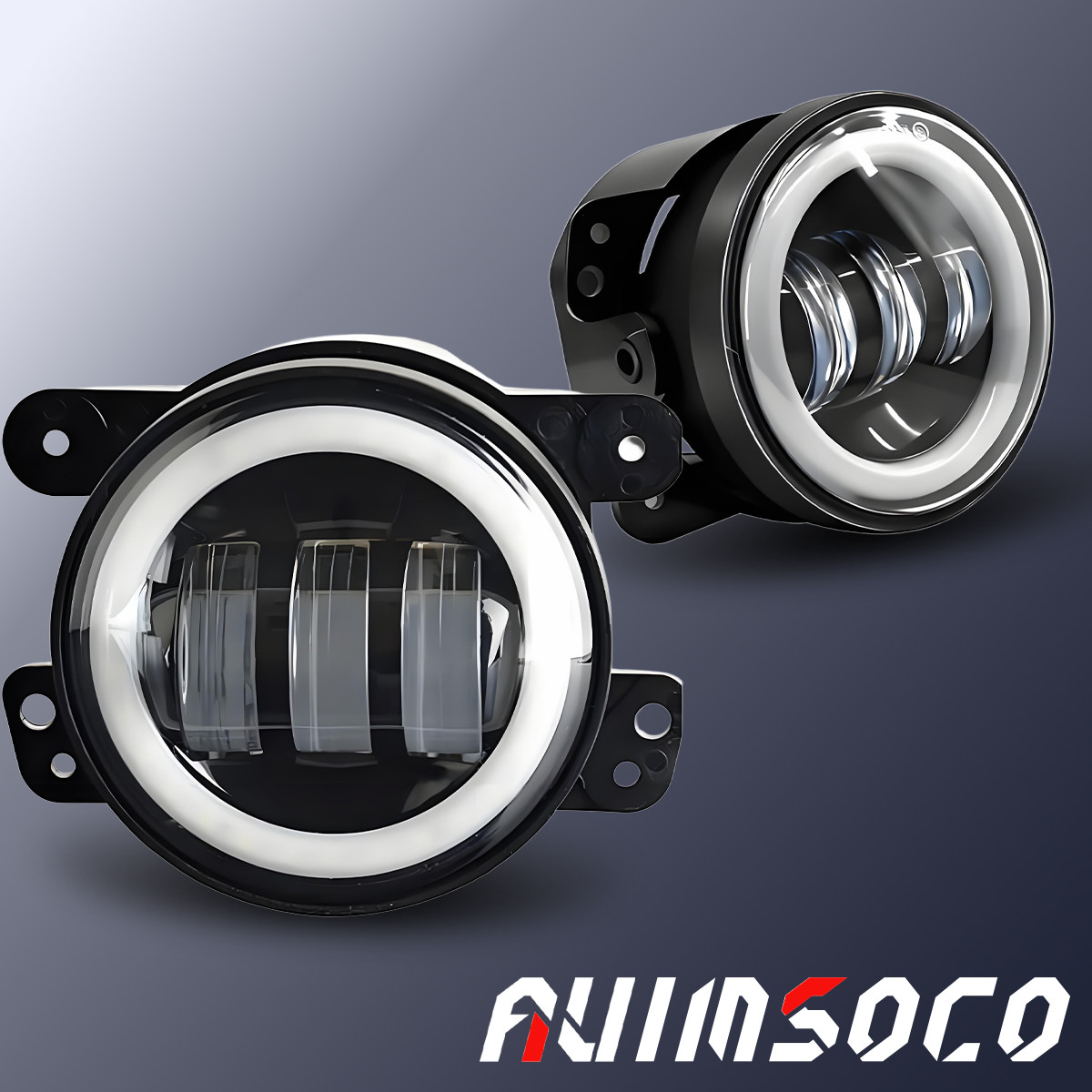 For 15-21 Subaru WRX / STi Clear Driving Fog Lights Lamps LH RH + Wiring Harness