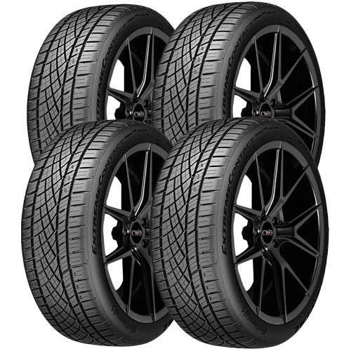 (QTY 4) 215/45ZR17 Continental Extreme Contact DWS06 Plus 91W XL Tires