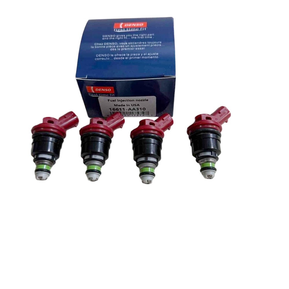 4PCS SET FUEL INJECTORS FOR 92-99 SUBARU 2.2L 2.5L H4 EJ22E EJ25D 16611-AA310 US