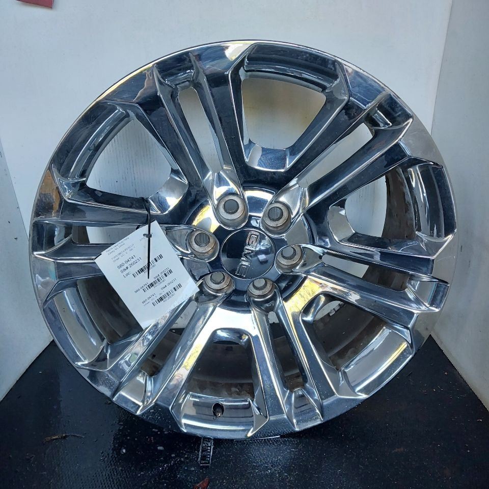 Wheel 22x9 6 Spoke Double Chrome Opt Seu Fits 15-20 ESCALADE 1206361