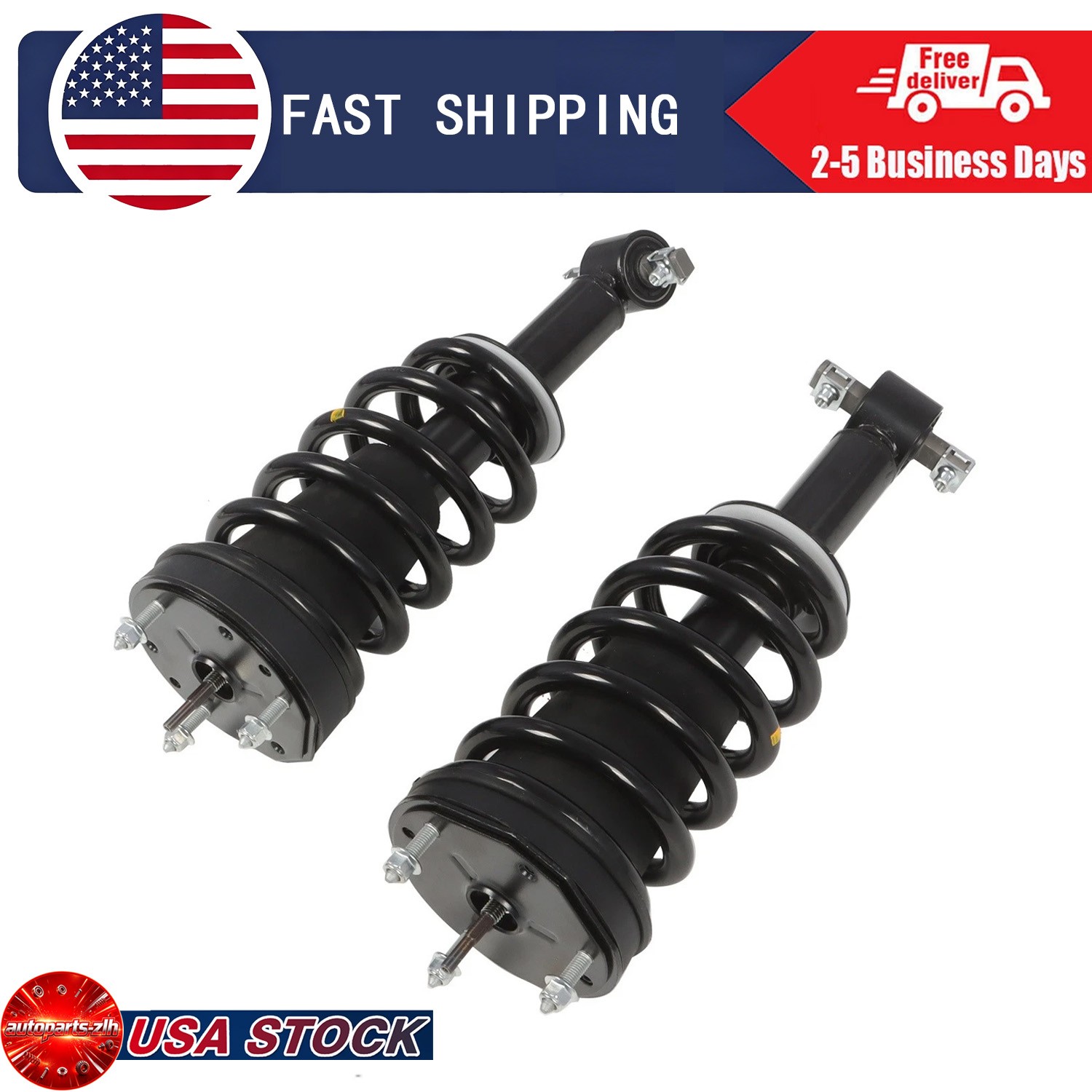 2x Front Struts MagneRide For 2007-2014 Cadillac Escalade Chevy Tahoe GMC