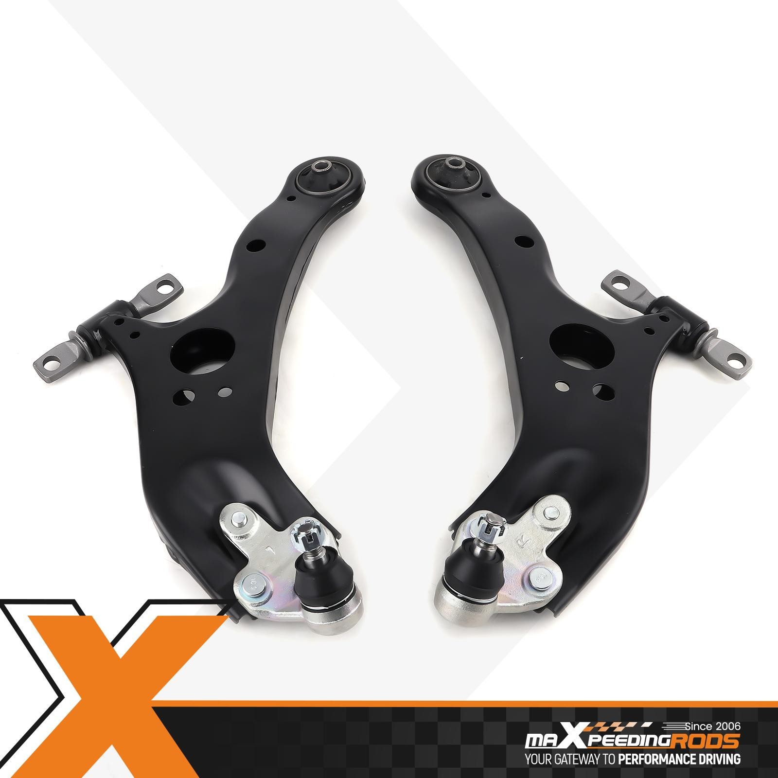 2pcs Front Lower Control Arm w/ Ball Joint for Toyota Sienna 2011-2020 3.5L V6 2pcs Front Lower Control Arm w/ Ball Joint for Toyota Sienna 2011-2020 3.5L V6